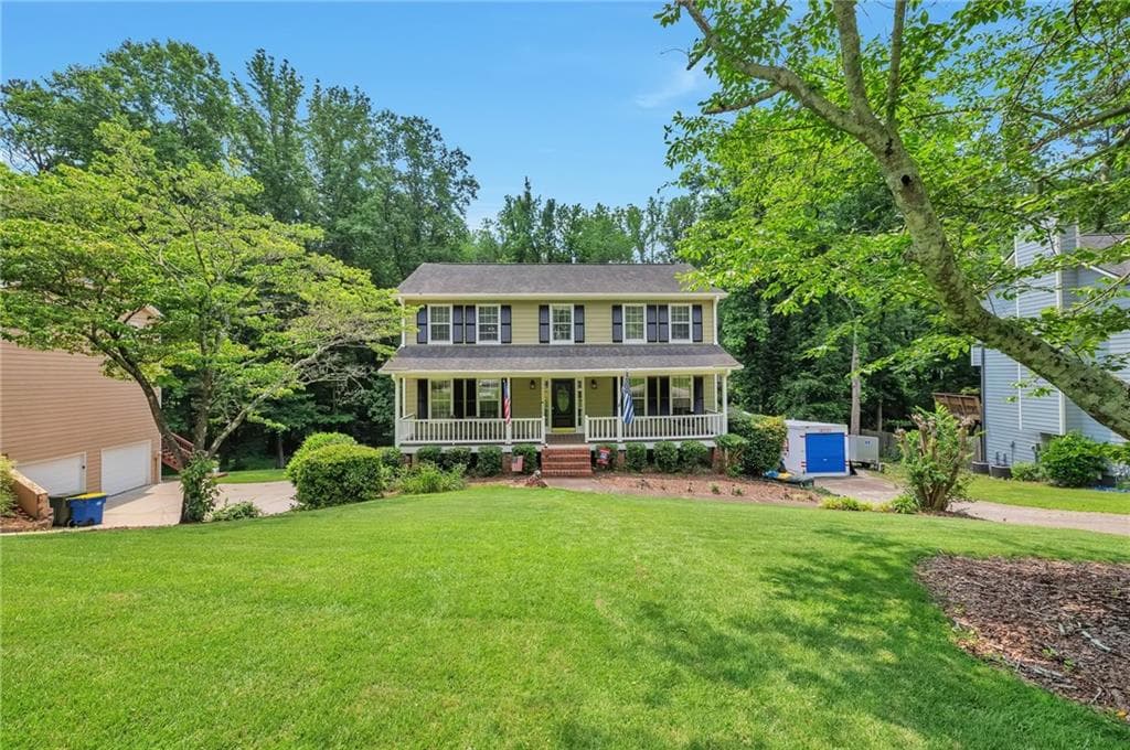 4 bedroom, 3 bathroom, 2,392 sq ft single family residence sold at 2165 Shillings Chase Drive, Kennesaw, GA 30152