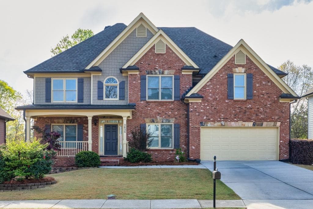 6 bedroom, 5 bathroom, 4,918 sq ft single family residence sold at 3634 Lost Oak Drive, Buford, GA 30519