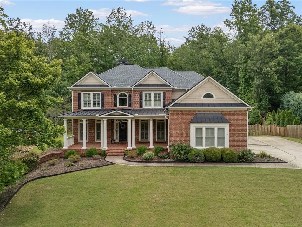6 bedroom, 5 bathroom, 4,886 sq ft single family residence sold at 412 Mill Stream Way, Woodstock, GA 30188