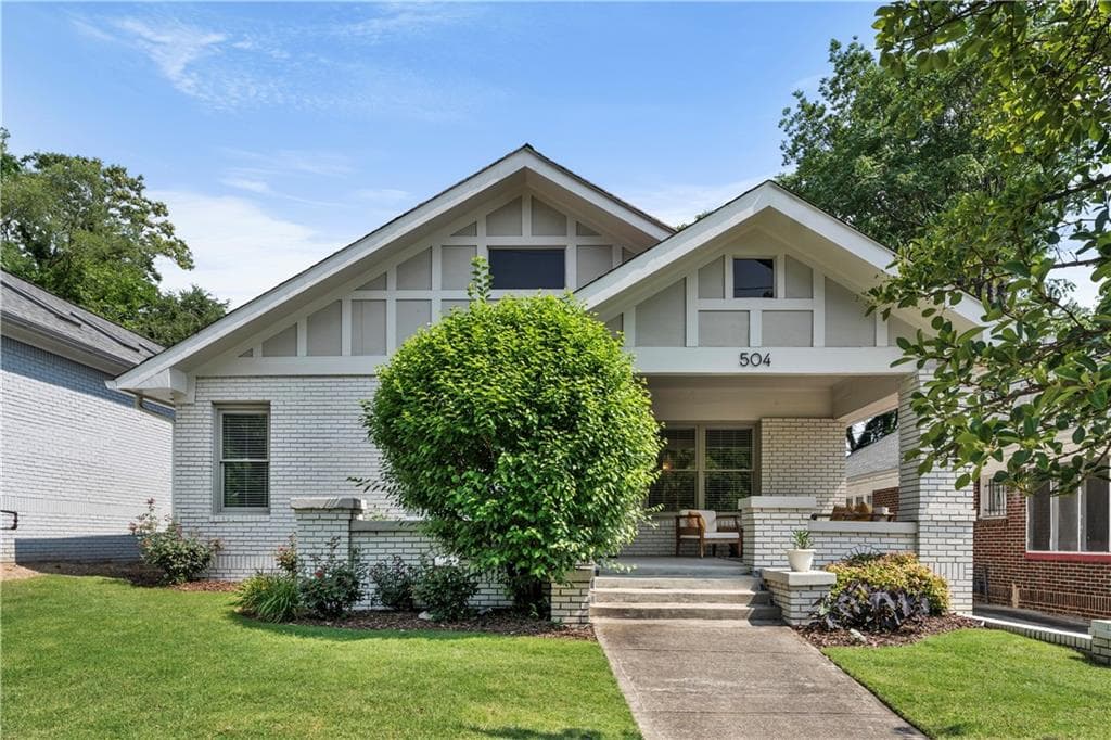 3 bedroom, 3 bathroom, 2,375 sq ft single family residence sold at 504 Angier Avenue, Atlanta, GA 30308