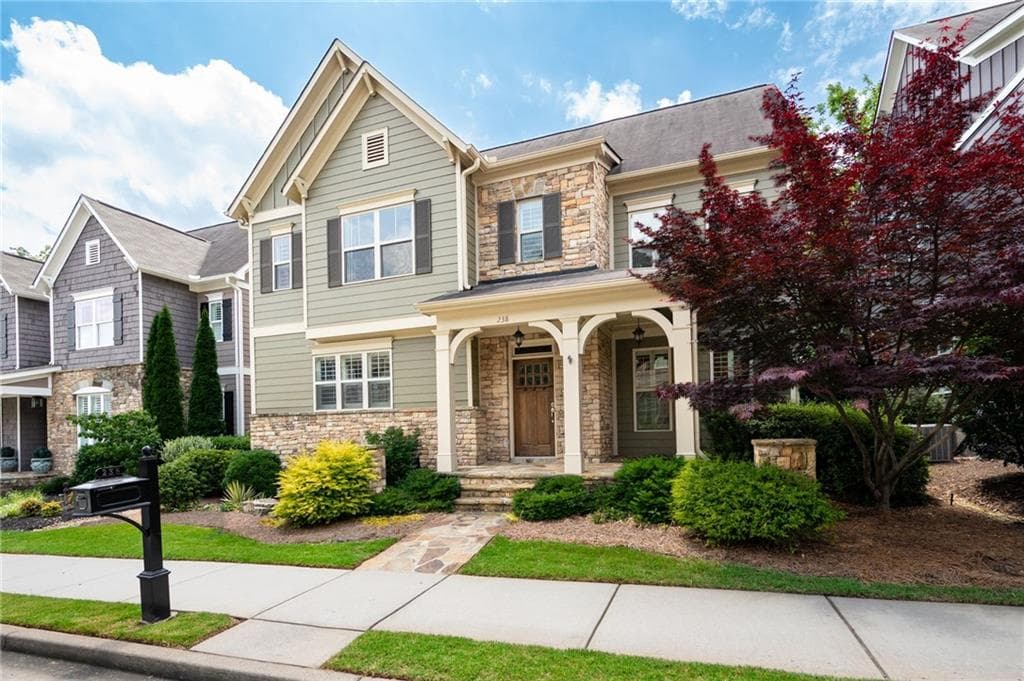 4 bedroom, 4 bathroom, 3,189 sq ft single family residence sold at 238 Avery Street, Marietta, GA 30060