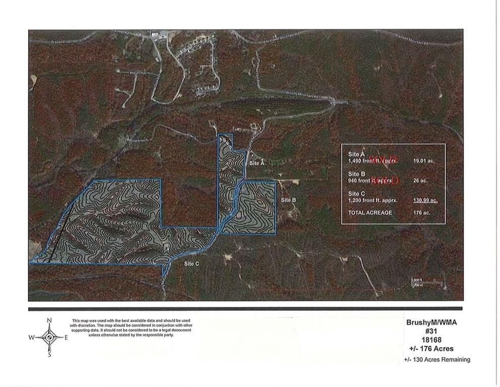 unimproved land for sale at 0 Brushy Mountain, Braswell, GA 30153 — photo 3