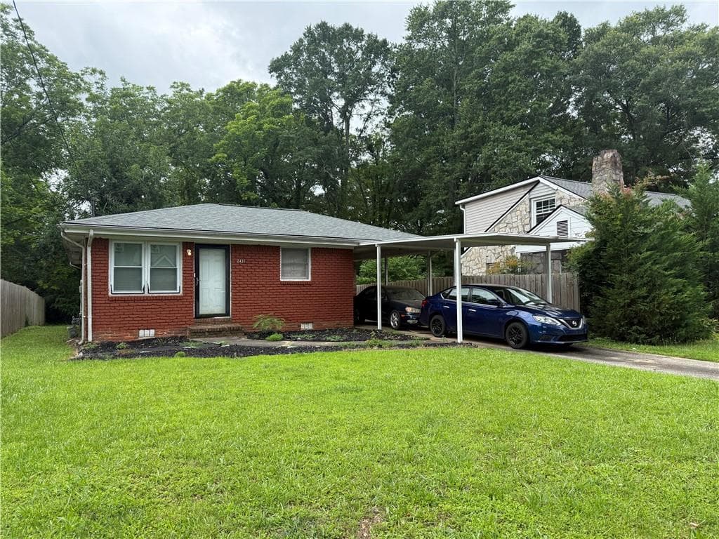 3 bedroom, 2 bathroom, 1,175 sq ft single family residence sold at 2431 Crestview Avenue, Decatur, GA 30032