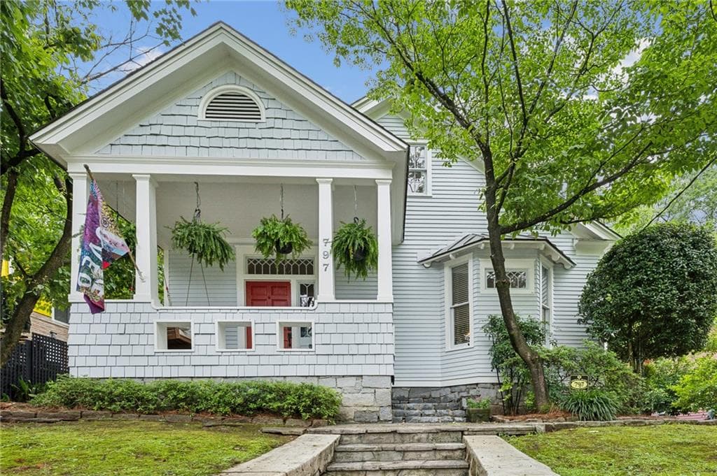 3 bedroom, 3 bathroom, 2,227 sq ft single family residence sold at 797 Ashland Avenue, Atlanta, GA 30307