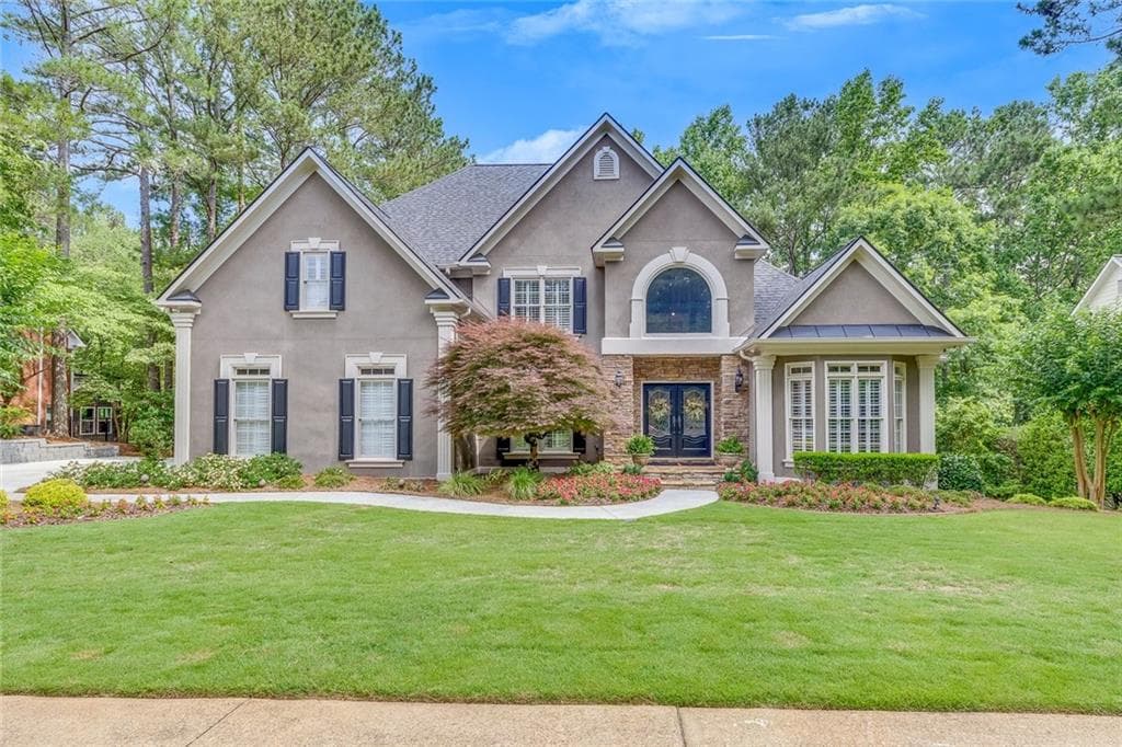 4 bedroom, 5 bathroom, 5,624 sq ft single family residence sold at 407 Amber Lane, Woodstock, GA 30189