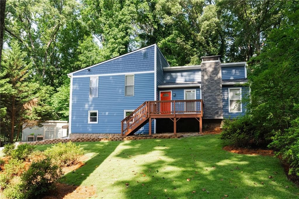 3 bedroom, 2 bathroom single family residence sold at 674 Crespan Court, Lawrenceville, GA 30044