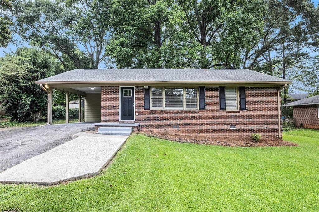 3 bedroom, 2 bathroom, 1,310 sq ft single family residence sold at 1856 AUSTELL Circle, Marietta, GA 30060