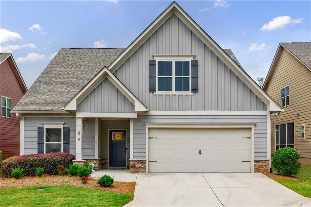 3 bedroom, 3 bathroom, 2,142 sq ft single family residence sold at 3018 Patriot Square, Marietta, GA 30064
