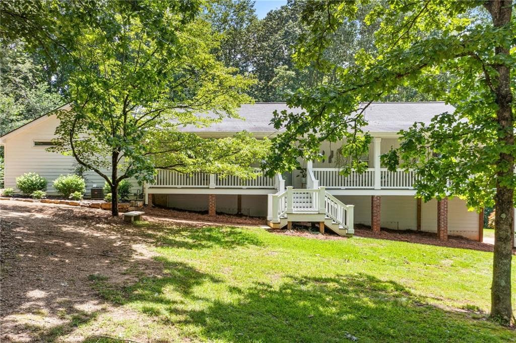 4 bedroom, 4 bathroom single family residence sold at 748 Northwoods Drive, Ball Ground, GA 30107