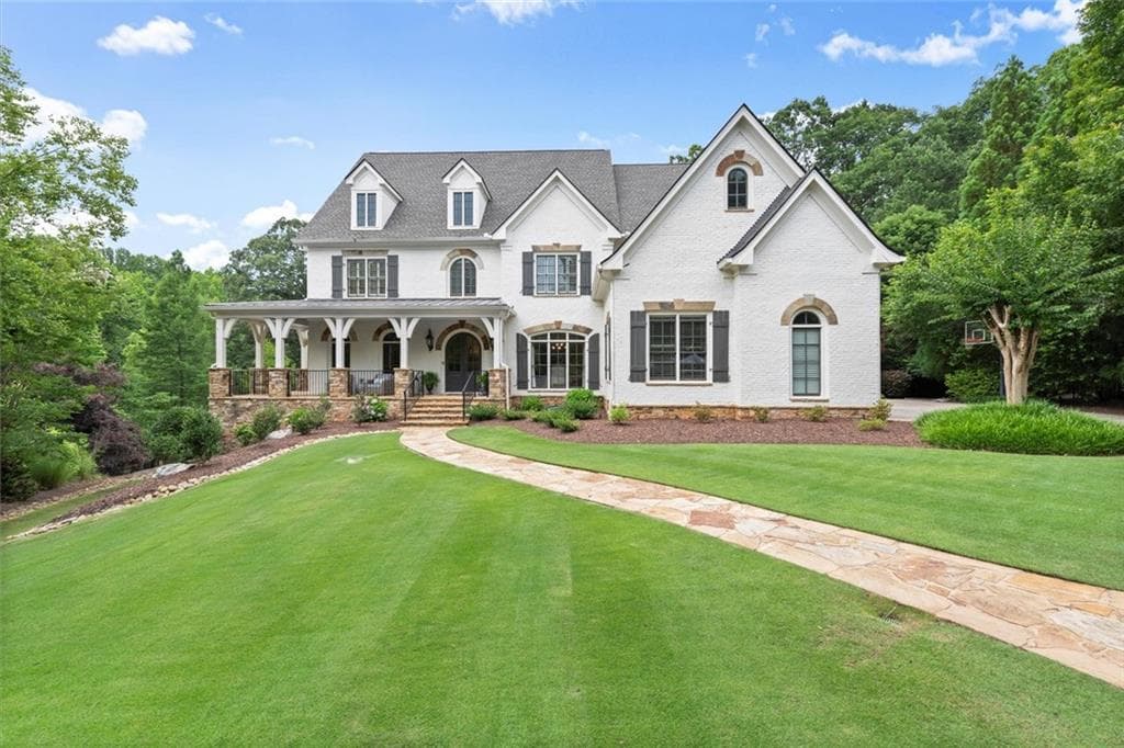 6 bedroom, 7 bathroom, 8,126 sq ft single family residence sold at 15910 Meadow King Way, Milton, GA 30004