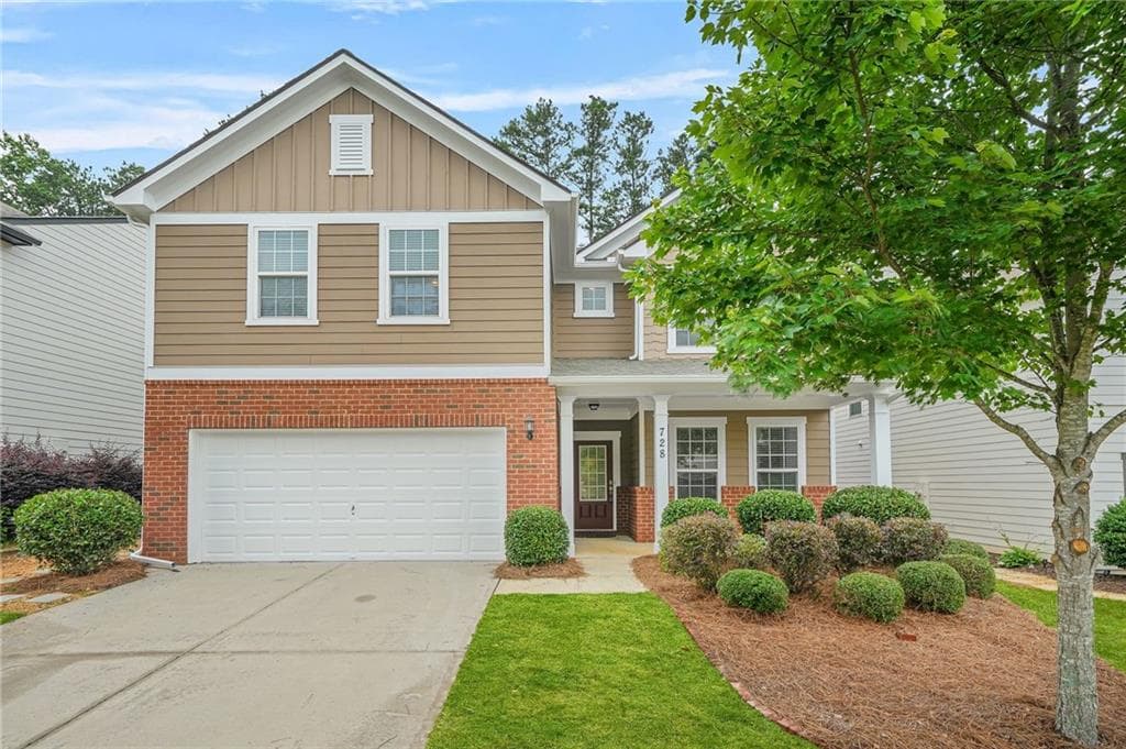 4 bedroom, 4 bathroom, 3,028 sq ft single family residence sold at 728 Lorimore Pass, Canton, GA 30115