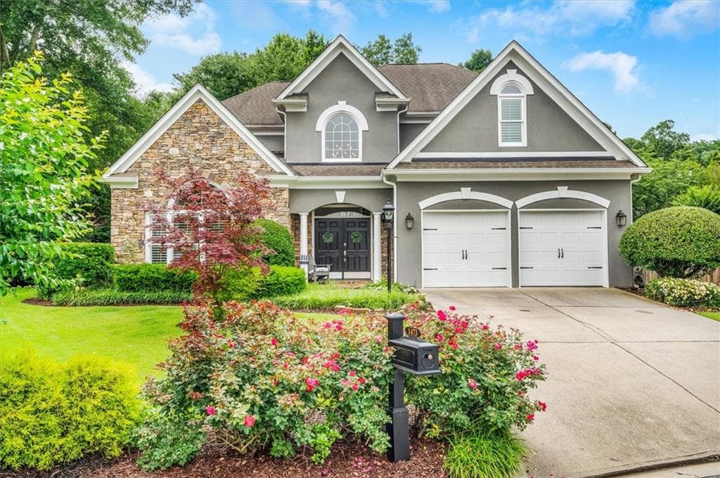 4 bedroom, 3 bathroom, 3,500 sq ft single family residence sold at 1473 Cardova Pointe, Dunwoody, GA 30338