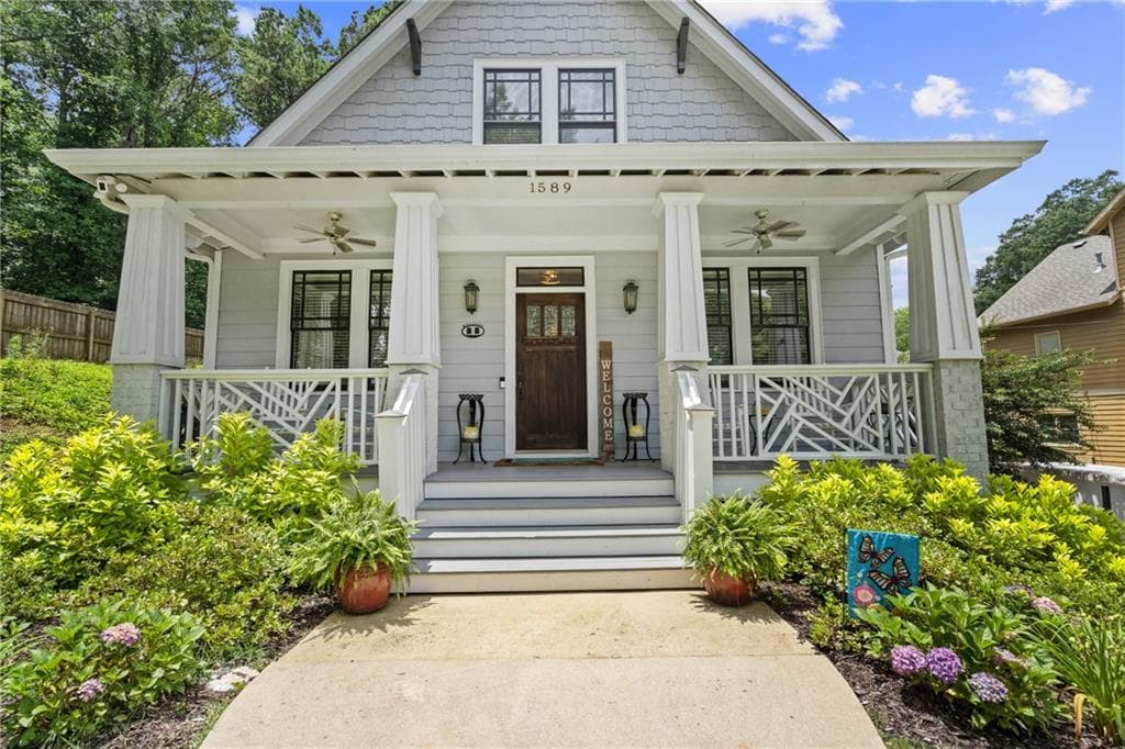 4 bedroom, 3 bathroom, 2,972 sq ft single family residence sold at 1589 Delano Drive, Decatur, GA 30032