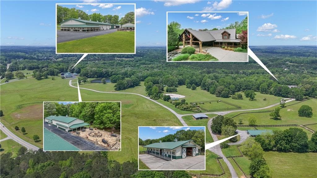 10 bedroom, 17 bathroom, 30,000 sq ft single family residence under contract at 14501 Woolsey Road, Hampton, GA 30228