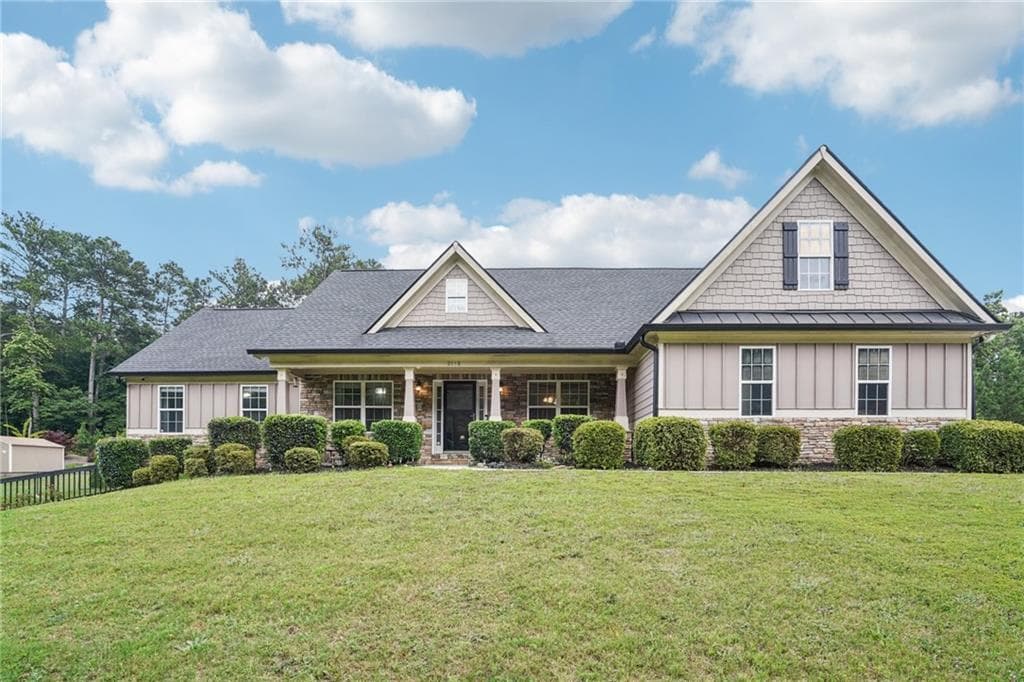 4 bedroom, 3 bathroom, 4,955 sq ft single family residence sold at 2118 Braswell Lane, Loganville, GA 30052