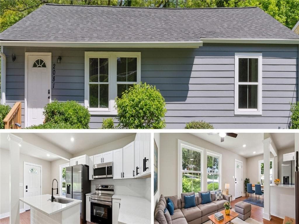 3 bedroom, 2 bathroom, 1,100 sq ft single family residence sold at 2081 VERBENA Street, Atlanta, GA 30314