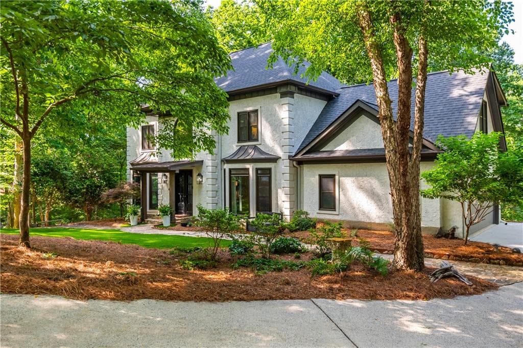 5 bedroom, 5 bathroom, 4,744 sq ft single family residence sold at 210 Hunters View, Roswell, GA 30075