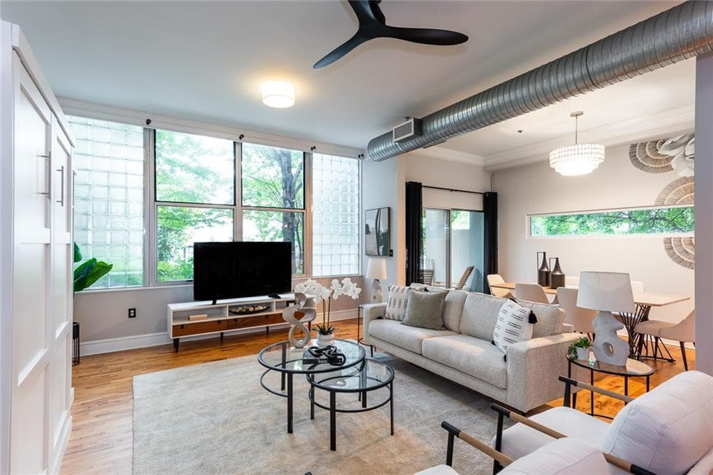 1 bedroom, 1 bathroom, 1,032 sq ft condominium sold at 15 Waddell Street 101, Atlanta, GA 30307