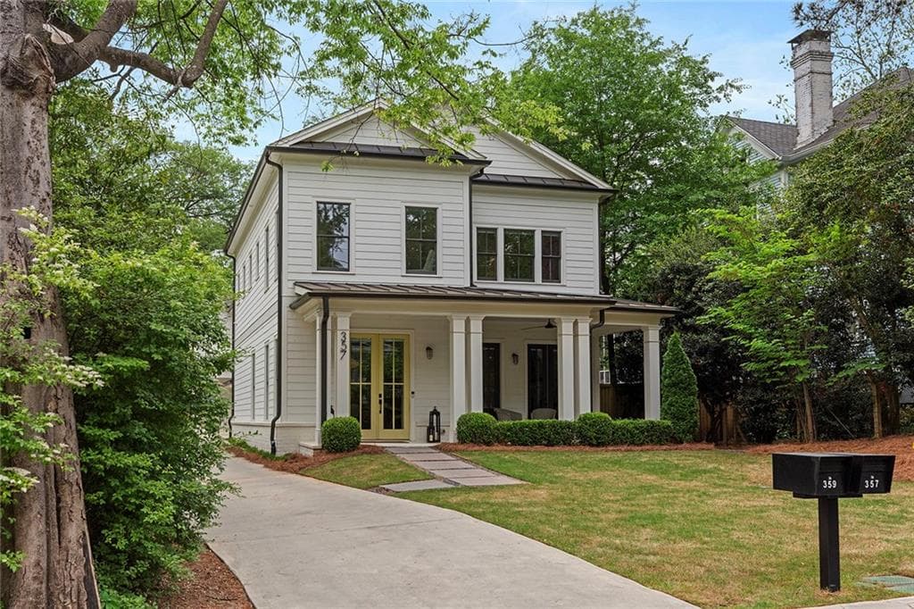 4 bedroom, 4 bathroom, 3,371 sq ft single family residence sold at 357 Mell Avenue, Atlanta, GA 30307