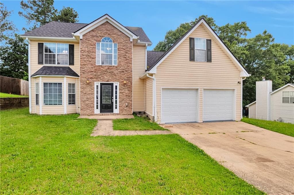 4 bedroom, 3 bathroom, 2,110 sq ft single family residence sold at 2428 Harmony Ridge Court, Lithonia, GA 30058