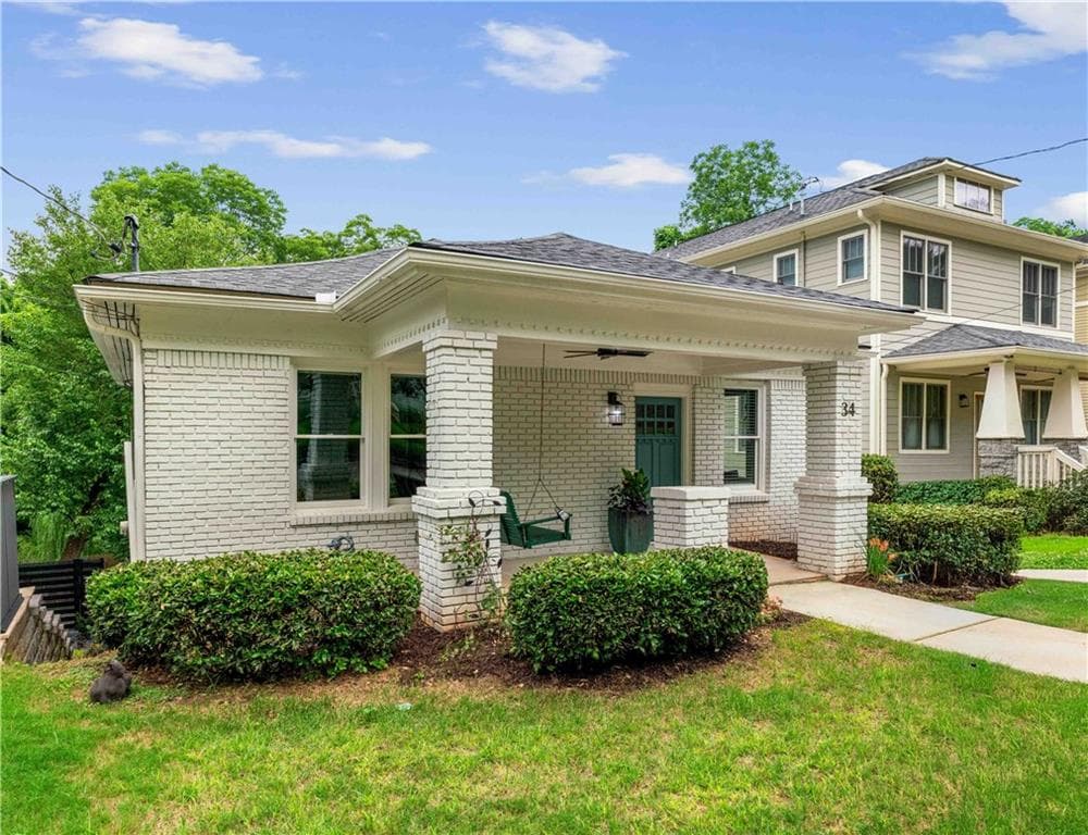 3 bedroom, 3 bathroom, 1,403 sq ft single family residence sold at 34 Montgomery Street, Atlanta, GA 30317