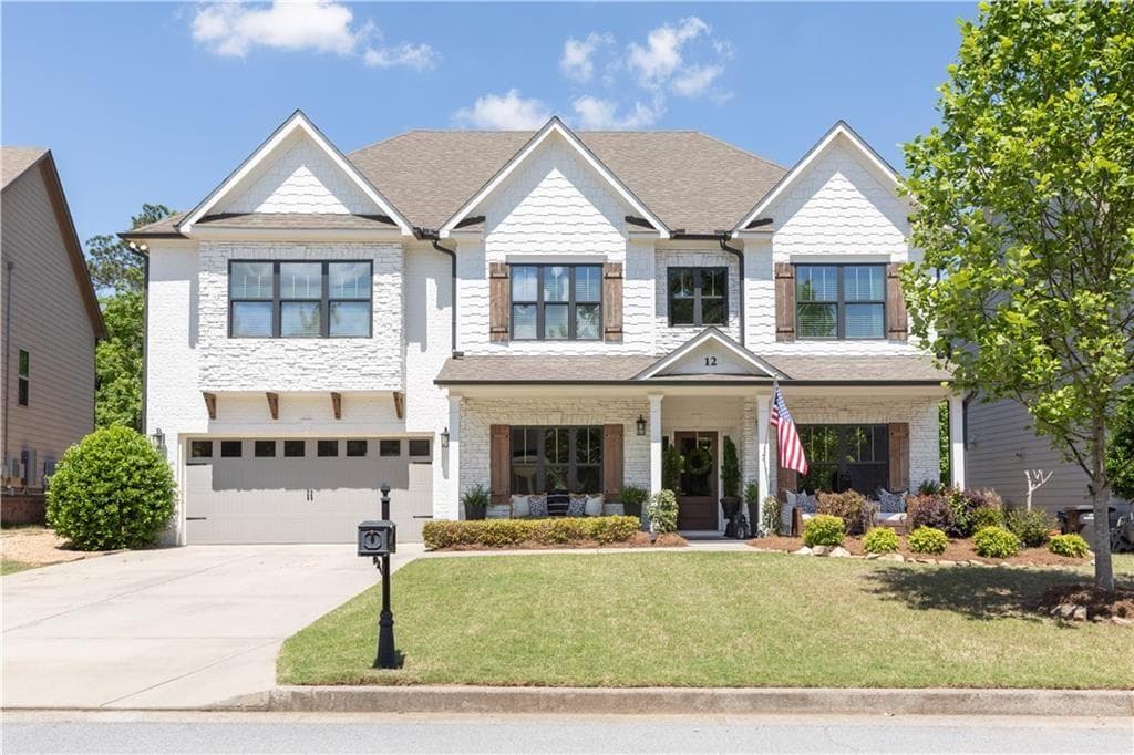 4 bedroom, 4 bathroom, 3,339 sq ft single family residence sold at 12 Creekview Drive, Cartersville, GA 30120