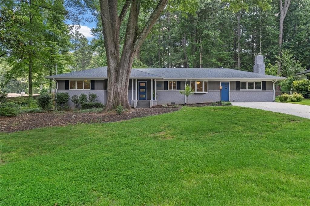 3 bedroom, 2 bathroom, 2,015 sq ft single family residence sold at 2463 Briarmoor Road, Atlanta, GA 30345