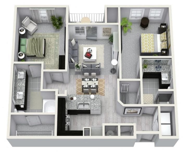 2 bedroom, 2 bathroom, 1,107 sq ft apartment for rent at 185 Cliftwood Drive 115, Sandy Springs, GA 30328 for $2,140 a month — photo 10