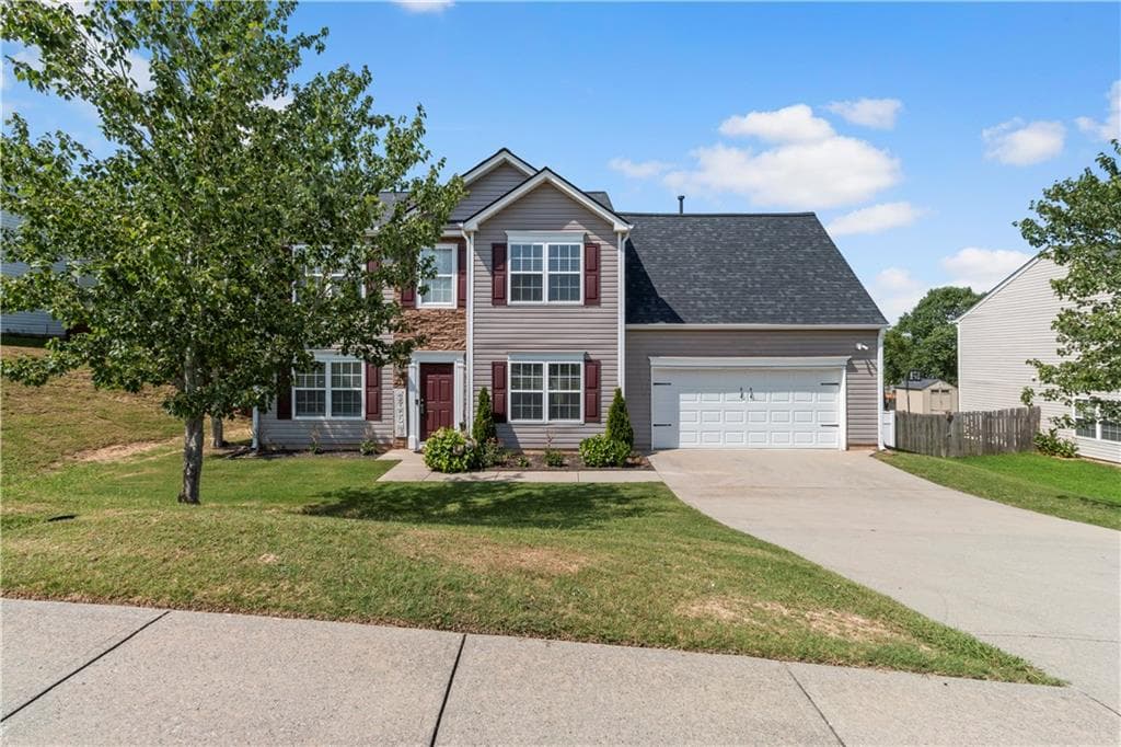 4 bedroom, 3 bathroom, 2,436 sq ft single family residence sold at 1644 Royal Ives Drive, Lawrenceville, GA 30045
