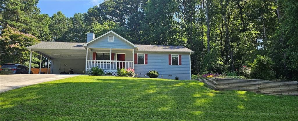 4 bedroom, 2 bathroom, 1,407 sq ft single family residence sold at 2357 Whitehouse Road, Dacula, GA 30019