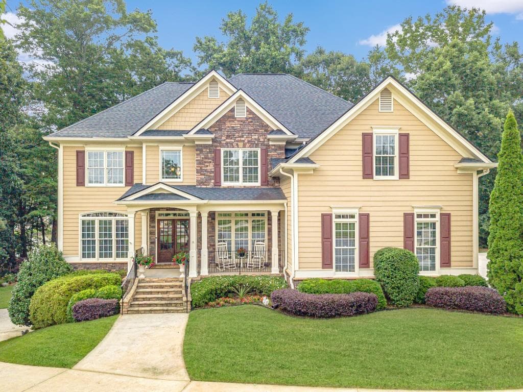 6 bedroom, 7 bathroom, 4,741 sq ft single family residence sold at 1432 Arbor Bluff Court, Lawrenceville, GA 30045