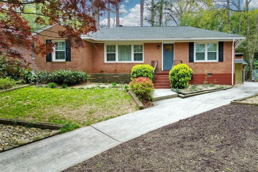 3 bedroom, 2 bathroom, 1,735 sq ft single family residence sold at 1245 Briar Hills Drive, Atlanta, GA 30306