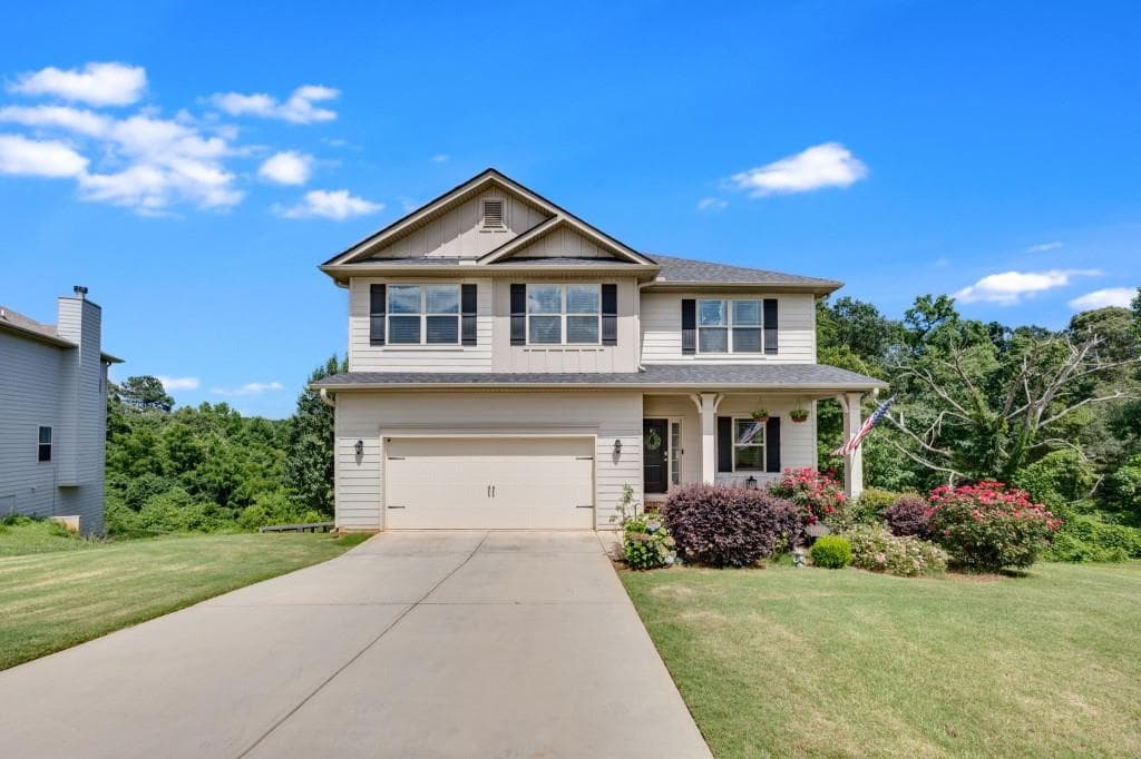 5 bedroom, 4 bathroom, 3,307 sq ft single family residence sold at 6064 Creekside View Lane, Clermont, GA 30527