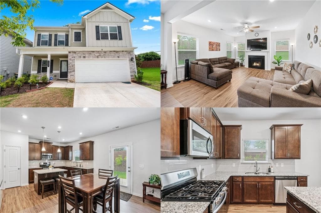4 bedroom, 3 bathroom, 2,053 sq ft single family residence sold at 305 Knights Court, Canton, GA 30115