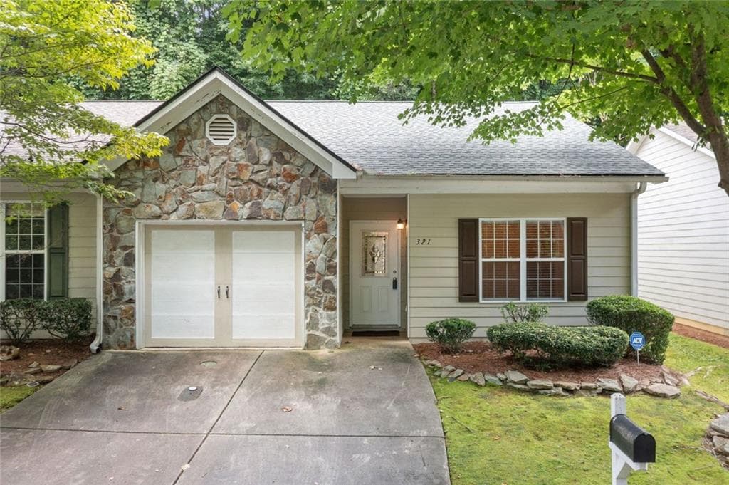 2 bedroom, 2 bathroom, 1,070 sq ft townhouse sold at 321 Brookside Way, Canton, GA 30114