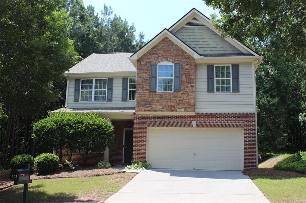 3 bedroom, 3 bathroom, 1,978 sq ft single family residence sold at 303 RESERVE OVERLOOK, Canton, GA 30115
