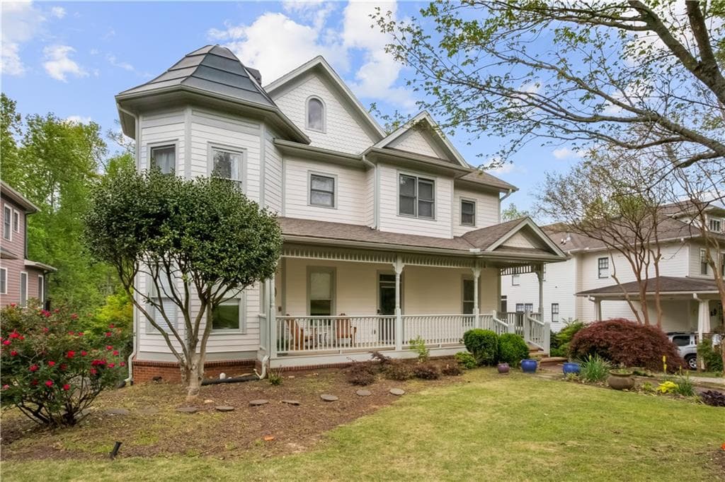 5 bedroom, 4 bathroom, 4,106 sq ft single family residence sold at 1238 North Avenue, Atlanta, GA 30307