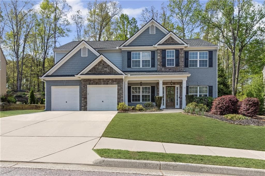 4 bedroom, 3 bathroom, 2,817 sq ft single family residence sold at 6655 GROVE MEADOWS Lane, Cumming, GA 30028