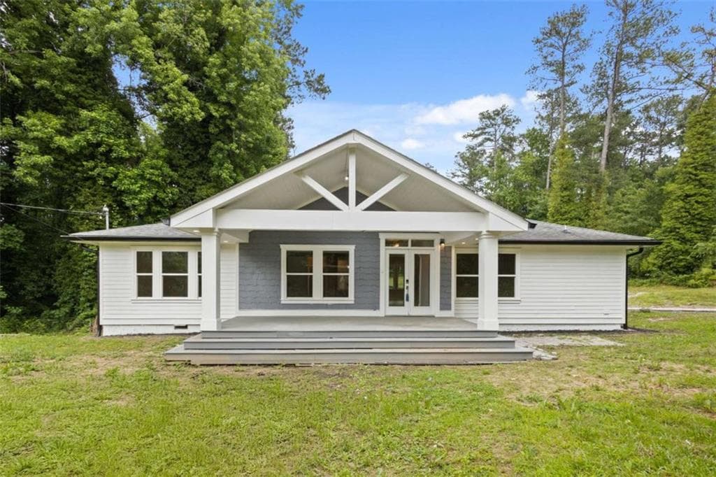 4 bedroom, 2 bathroom single family residence sold at 2552 Scenic Highway, Snellville, GA 30078