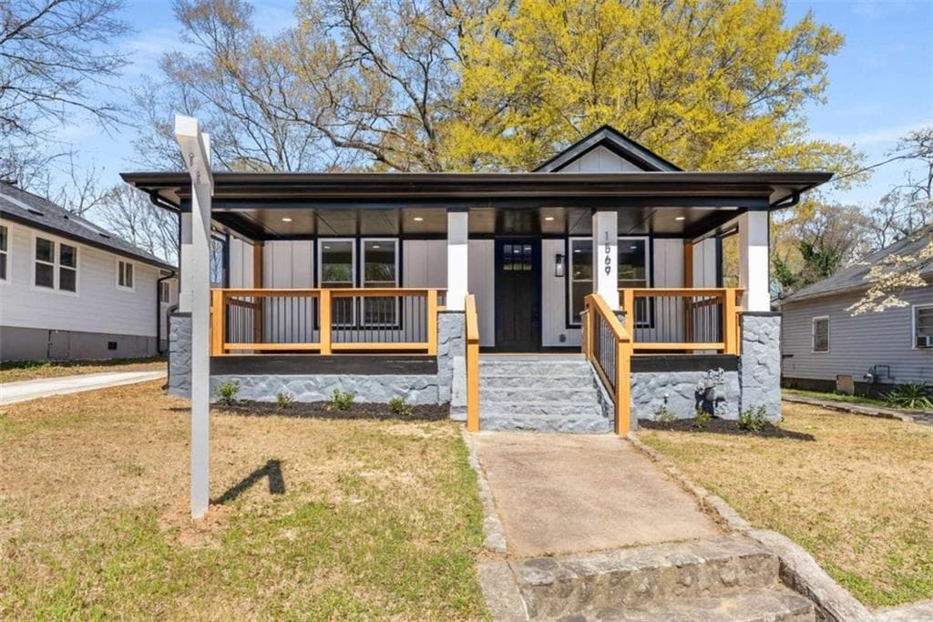 4 bedroom, 3 bathroom, 2,029 sq ft single family residence sold at 1569 Montreat Avenue, Atlanta, GA 30311