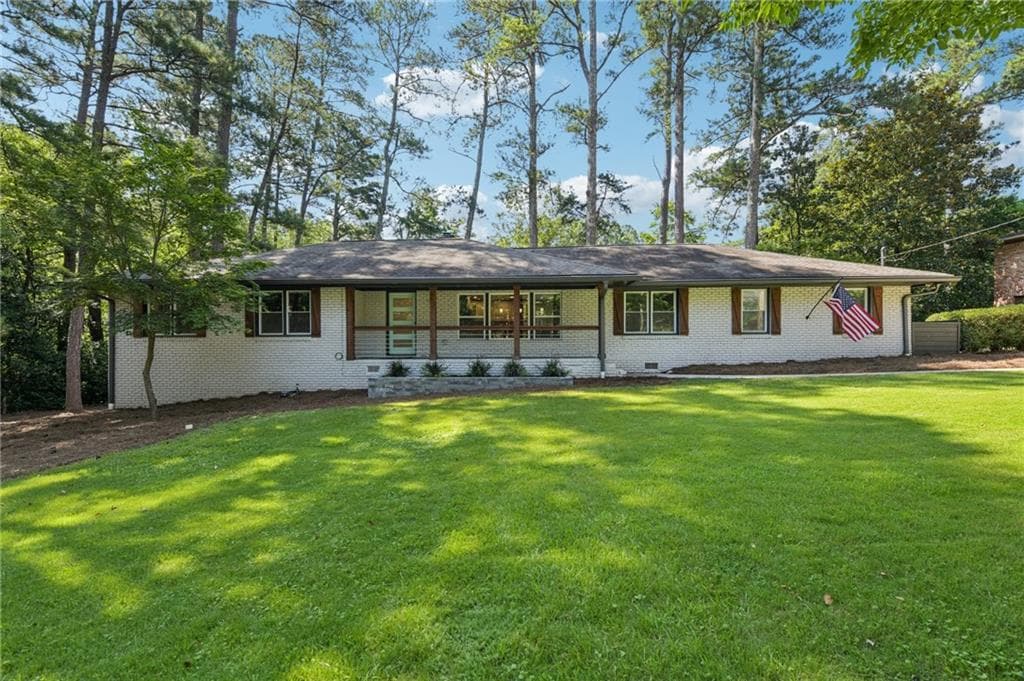 4 bedroom, 3 bathroom, 2,712 sq ft single family residence sold at 3207 Wiltshire Drive, Avondale Estates, GA 30002