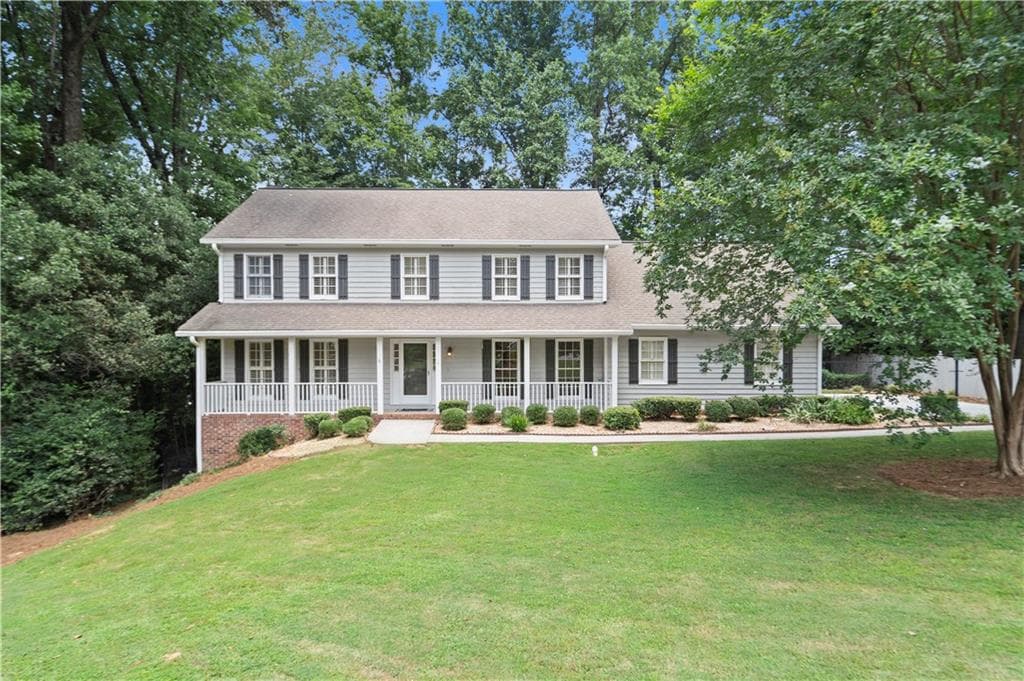 5 bedroom, 4 bathroom, 4,416 sq ft single family residence sold at 1408 Vernon Ridge Close, Dunwoody, GA 30338