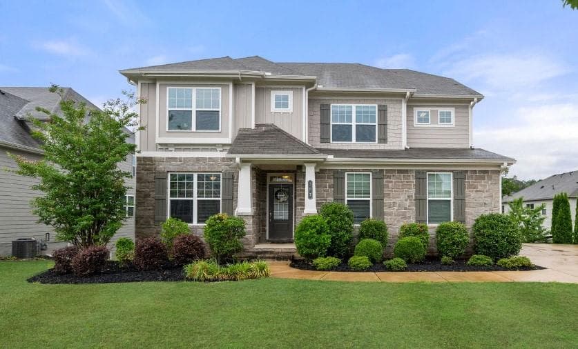 6 bedroom, 5 bathroom, 4,480 sq ft single family residence sold at 307 Cochin Drive, Woodstock, GA 30188