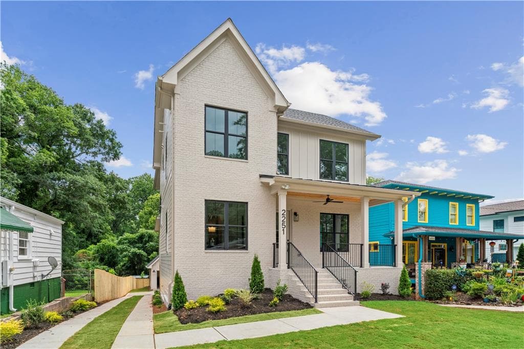 6 bedroom, 5 bathroom, 4,088 sq ft single family residence sold at 2251 1st Avenue, Atlanta, GA 30317