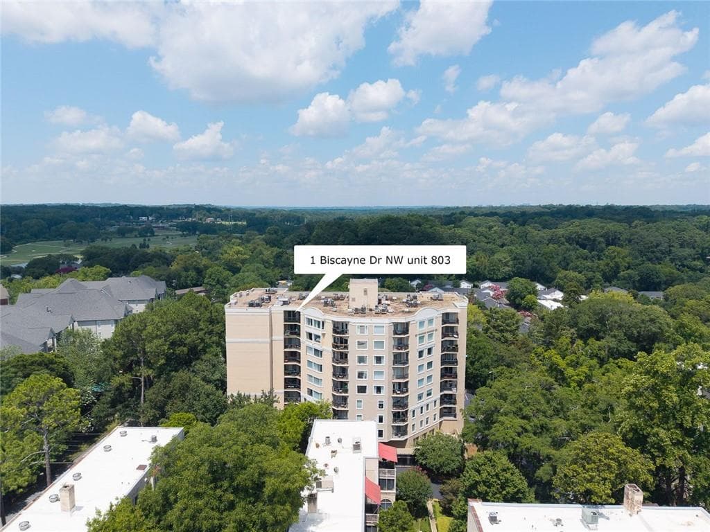 2 bedroom, 2 bathroom, 1,200 sq ft condominium sold at 1 Biscayne Drive 803, Atlanta, GA 30309