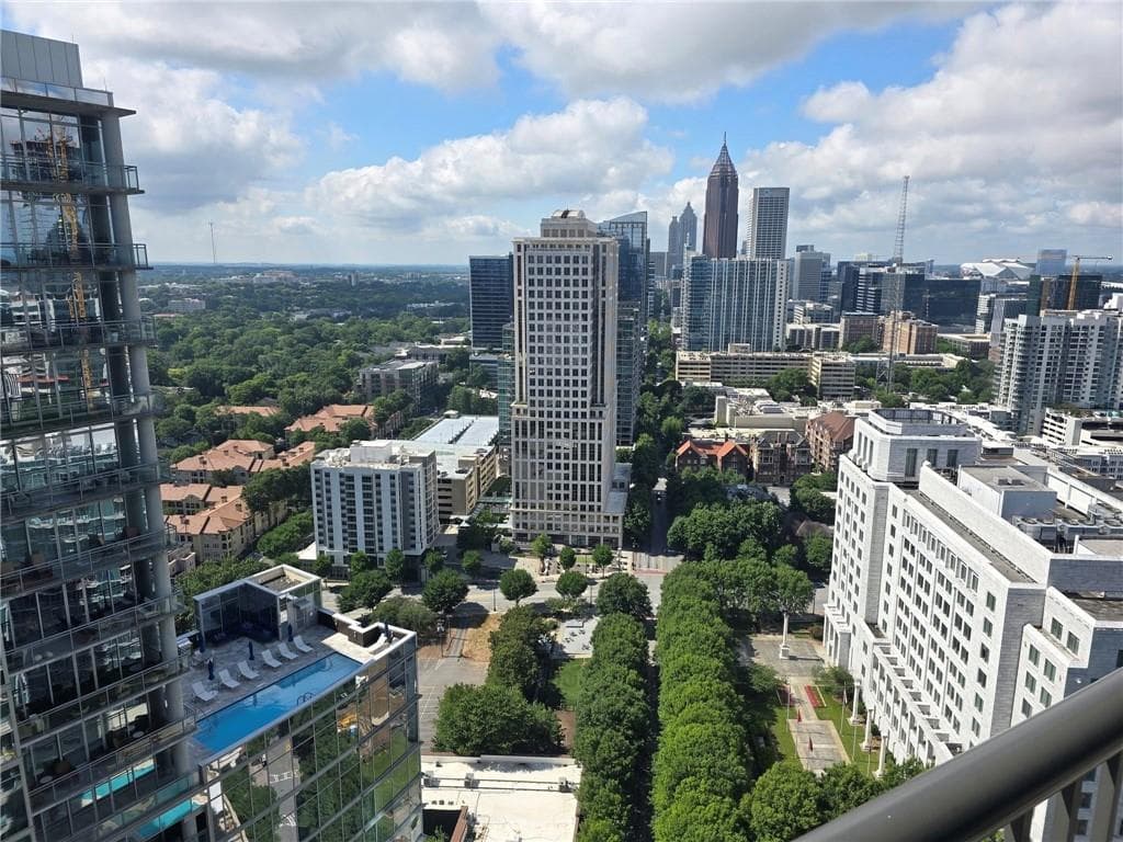 1 bedroom, 1 bathroom, 805 sq ft condominium sold at 1080 Peachtree Street 3108, Atlanta, GA 30309