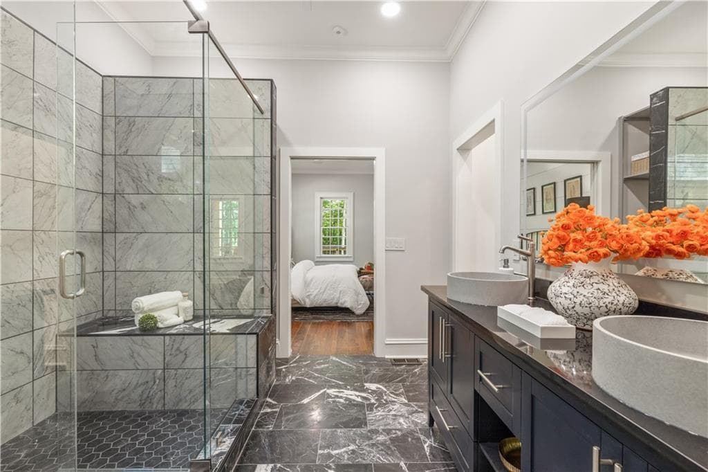 7 bedroom, 5 bathroom, 5,989 sq ft single family residence under contract at 2425 Birmingham Road, Alpharetta, GA 30004 — photo 9