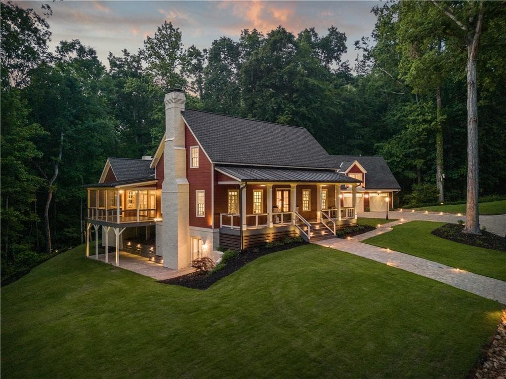 7 bedroom, 5 bathroom, 5,989 sq ft single family residence under contract at 2425 Birmingham Road, Alpharetta, GA 30004 — photo 2