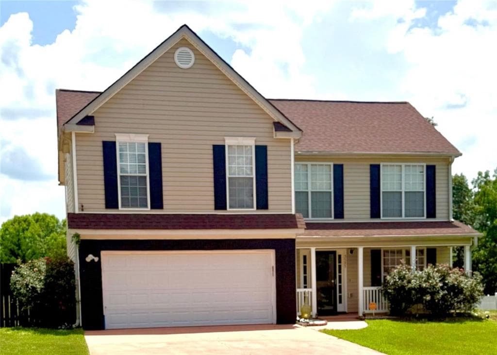 4 bedroom, 3 bathroom, 2,036 sq ft single family residence sold at 3595 Edie's Way, Ellenwood, GA 30294