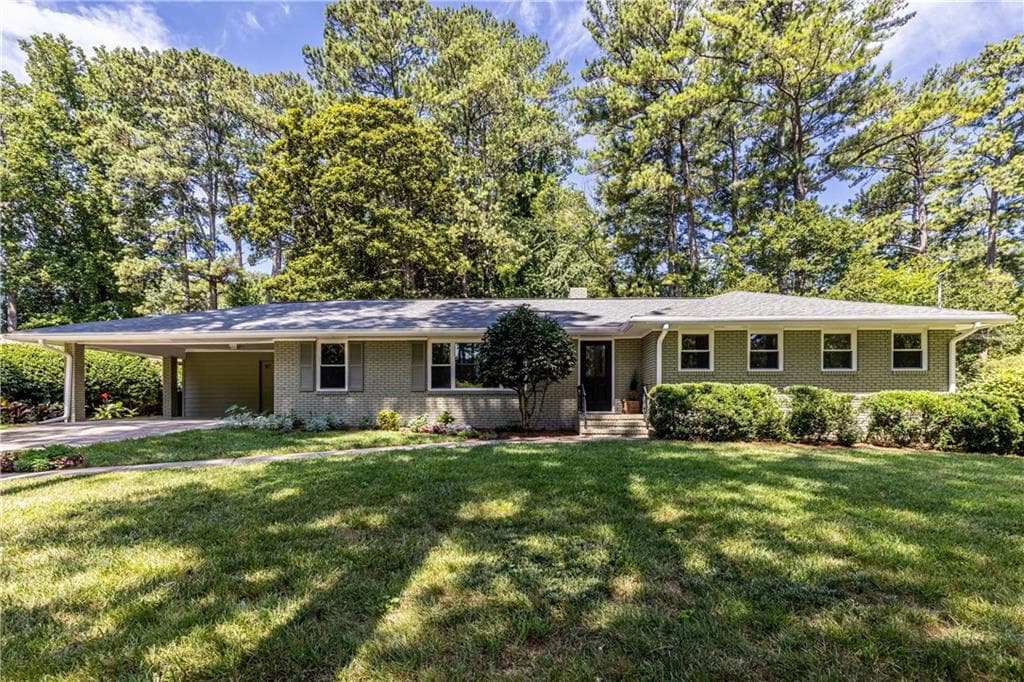 3 bedroom, 2 bathroom, 1,863 sq ft single family residence sold at 2436 Hazelwood Drive, Atlanta, GA 30345